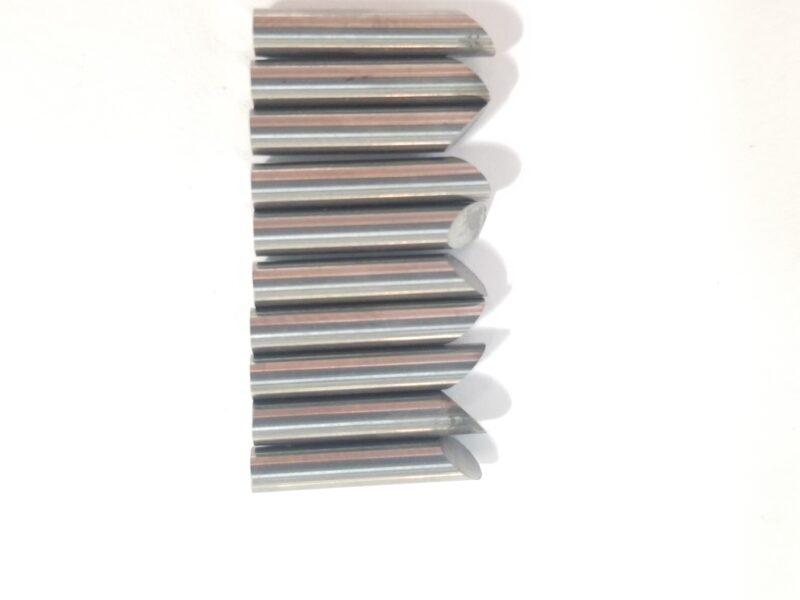 🔍 Carbide Rod with 45 cut-off angle on one end